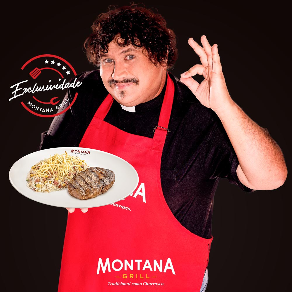 Chef Padre Evandro lança prato exclusivo no Montana Grill